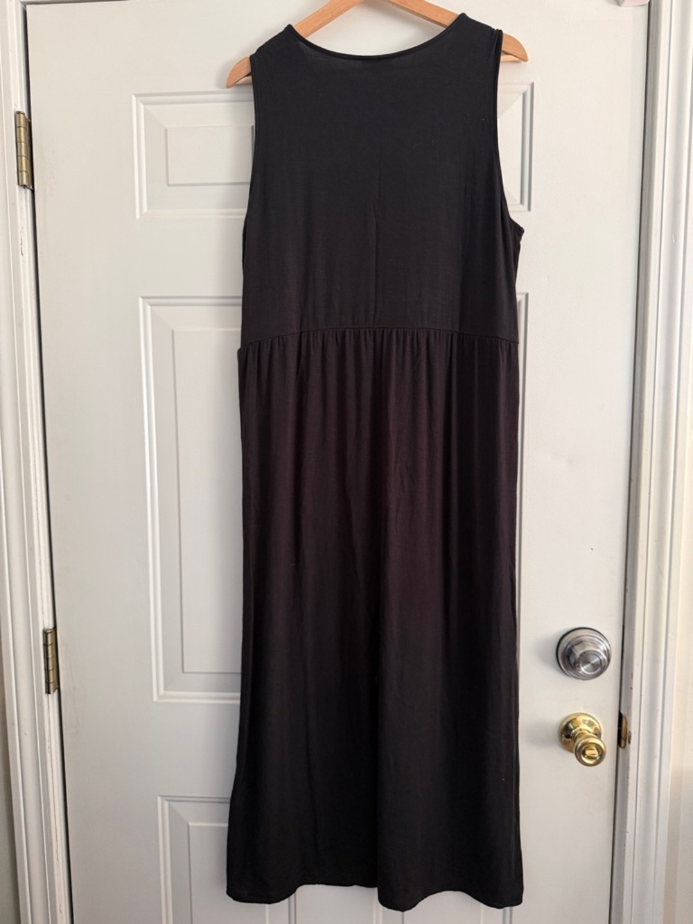 J. Jill Classic Black Maxi Dress. Sz XL - Picture 2 of 6